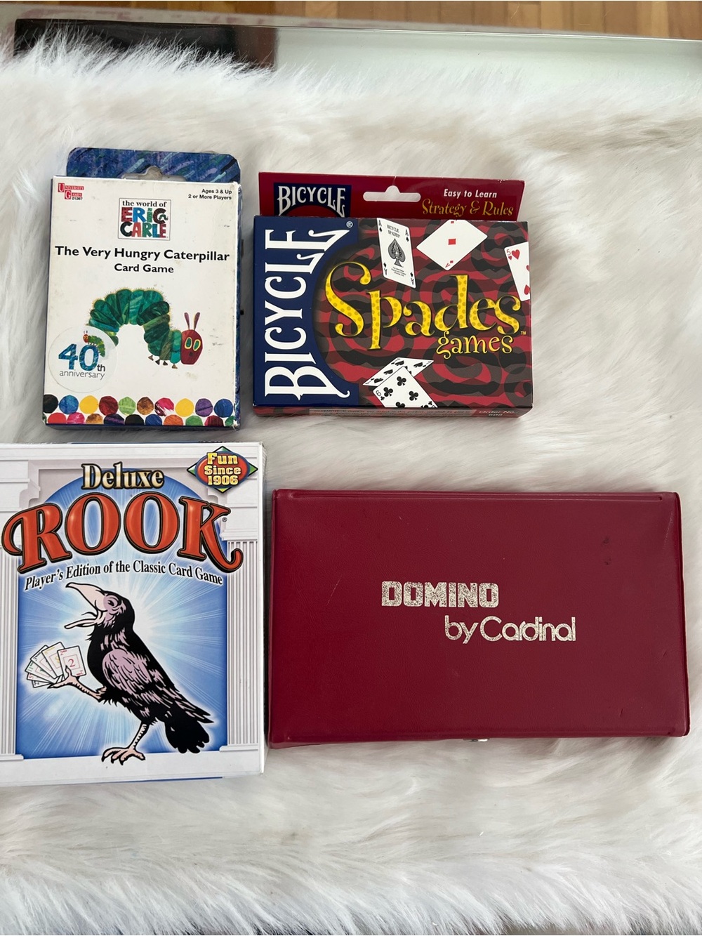 Domino set and card game set